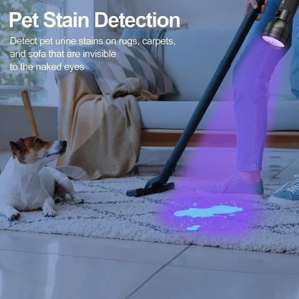 UV Flash‎ 51 LED Blacklight Odor Eliminator Pet Urine Detector